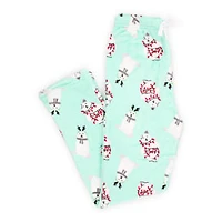 Juniors Plush Lounge Pants - Polar Bear