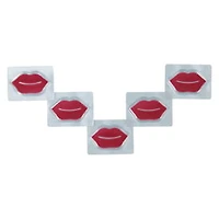 Perfect Pout Hydrogel Lip Masks 5-Pack - Shea Butter & Vanilla