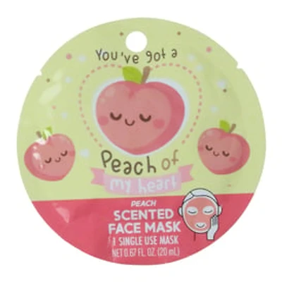 'Peach Of My Heart' Peach-Scented Sheet Mask