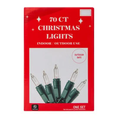 70-Count Christmas String Lights 15.2ft