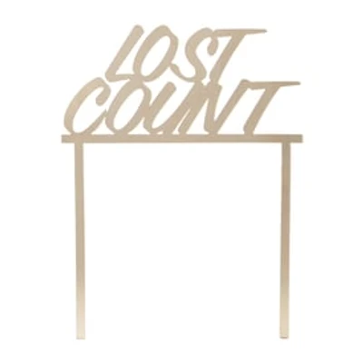 Lost Count Cake Topper