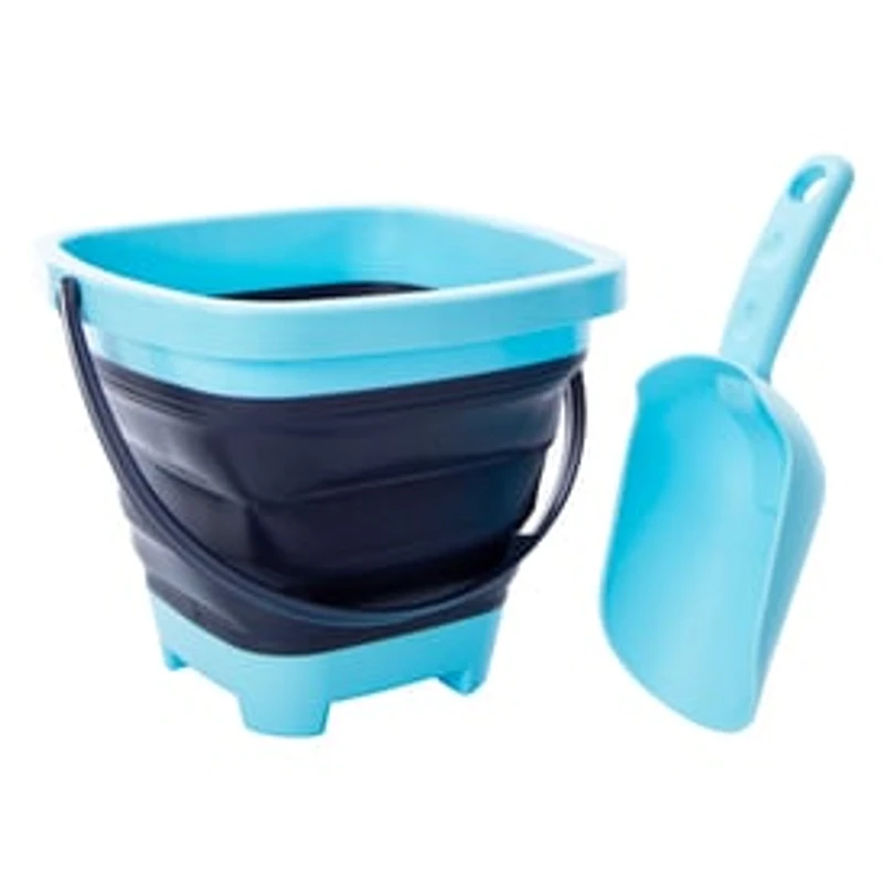Collapsible Bucket With Shovel 8.5in x 6in