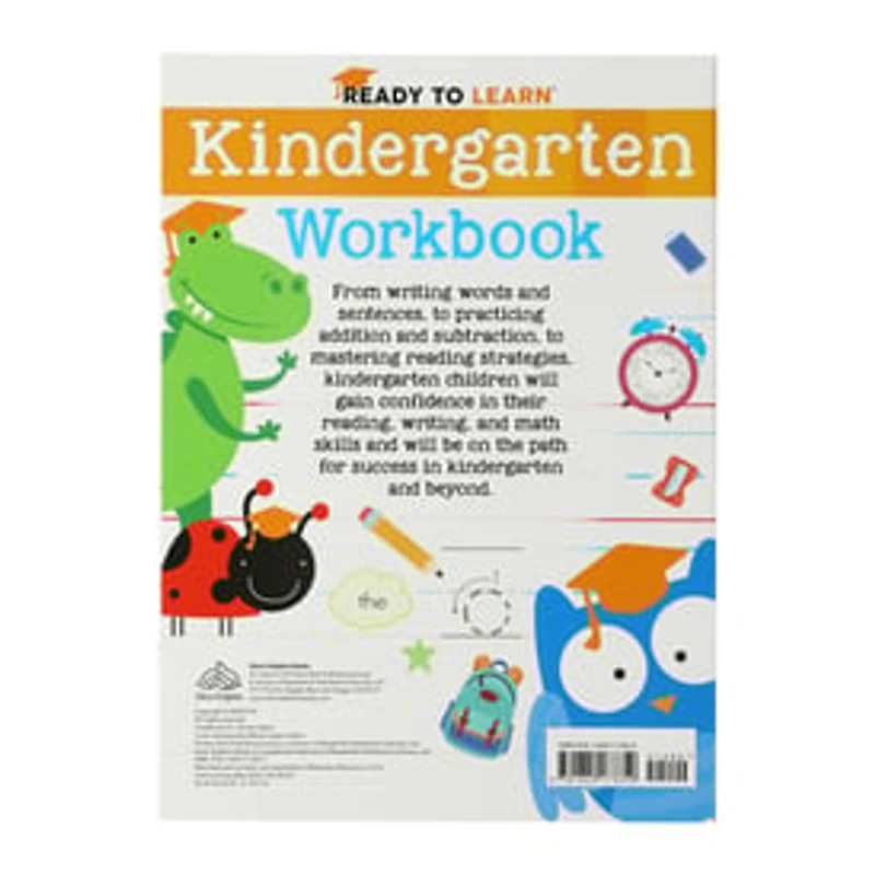 Ready To Learn Kindergarten Workbook