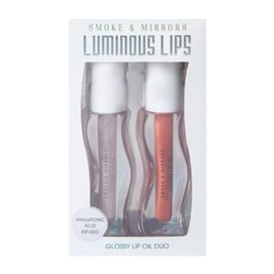 Luminous Lips Glossy Lip Oil Duo Pack