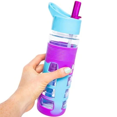 Tie Dye Water Bottle With Flip Top Lid 25oz