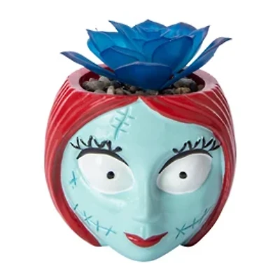 Disney Tim Burton's The Nightmare Before Christmas Sally Faux Succulent Terrarium