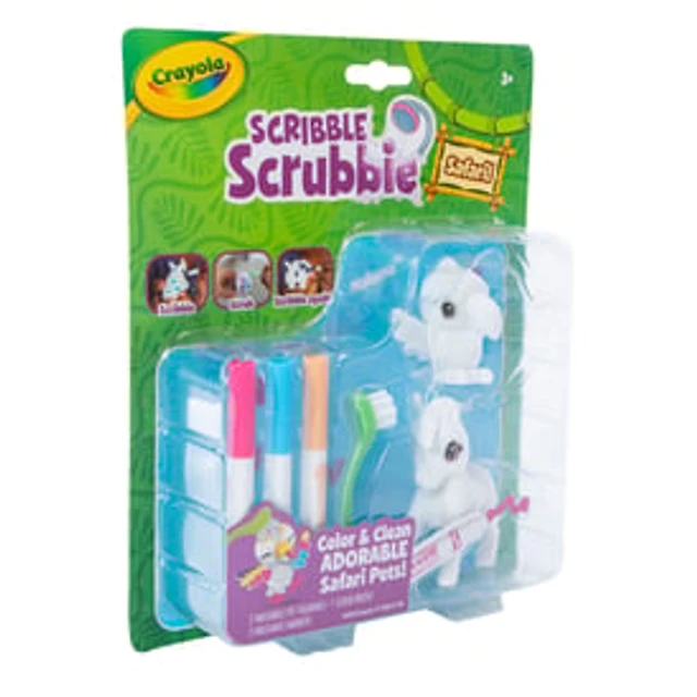 Crayola® Scribble Scrubbie™ Kit - Safari Pets
