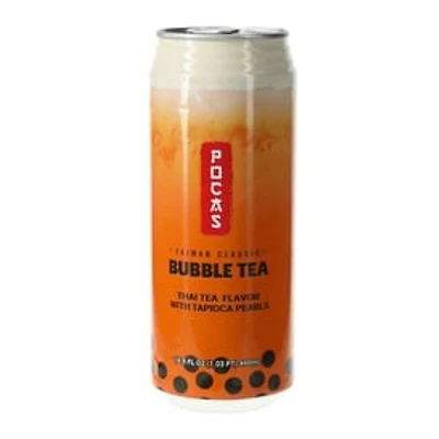 Pocas Taiwan Classic Thai Tea Flavor Bubble Tea 16.5 Fl.oz