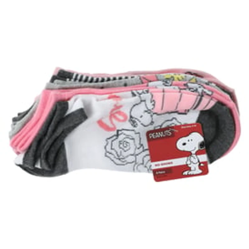 Peanuts® Ladies No-Show Socks 5-Pack