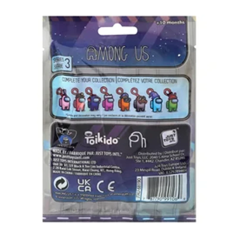 Among Us Mystery Plush Hangers (Styles May Vary)