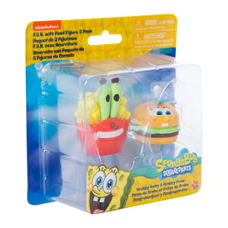 Spongebob Squarepants™ Food Figures 2-Count