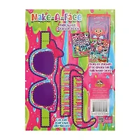Make-A-Face Halloween Sticker Book