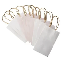 Small Kraft Gift Bags 8.35in X
5.2in 10-Pack