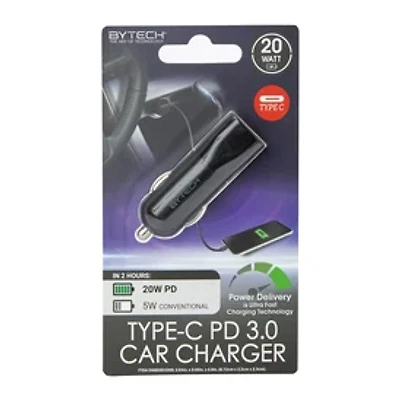 20W USB-C Pd 3.0 Ultra Fast Car Charger