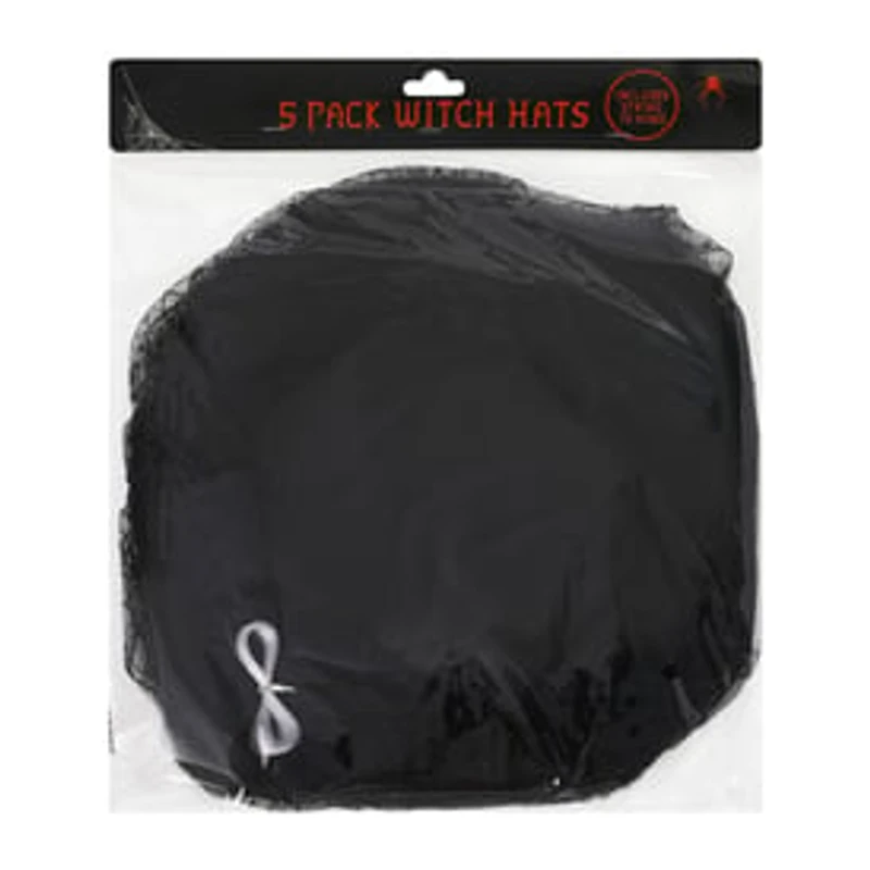 Halloween Witch Hats 5-Pack