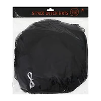 Halloween Witch Hats 5-Pack
