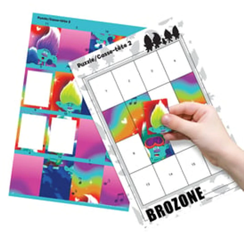 Dreamworks® Trolls™ Sticker Puzzle Pack 4-Count