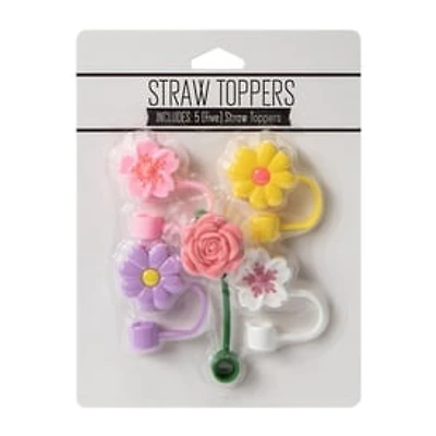 Straw Toppers 5-Pack