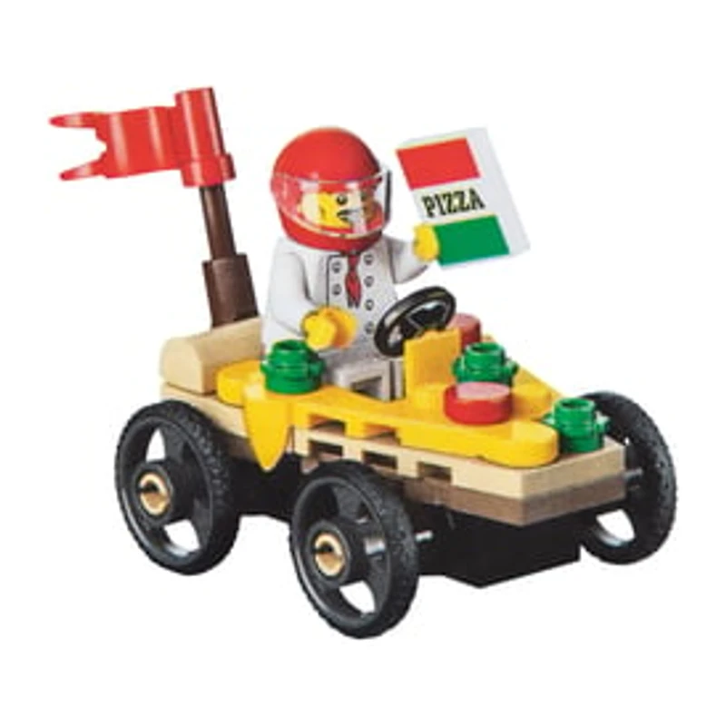 LEGO® City Pizza Vs. Fire Truck Building Toy
