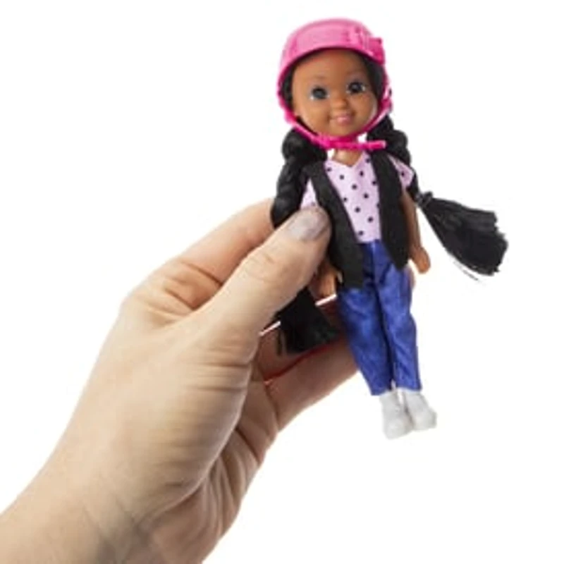 Zoe Horseback Riding Doll & Toy Horse Set