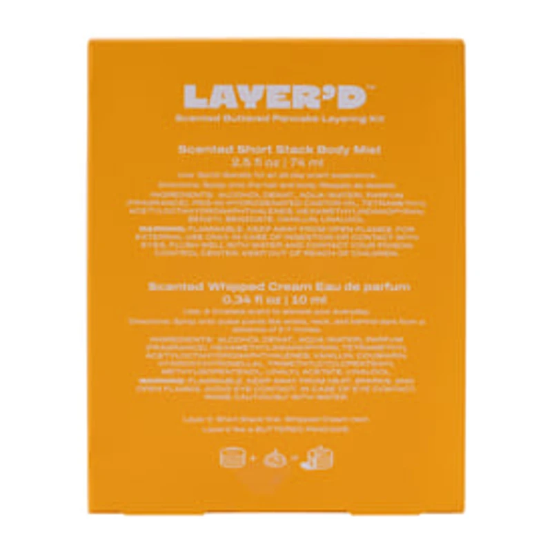 Layer'd™ Scented Buttered Pancake Layering Kit