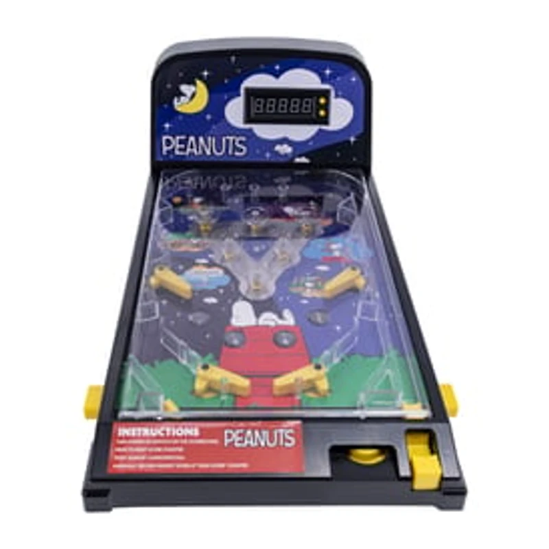 Peanuts® Snoopy Dreamy Pinball Electronic Tabletop Arcade Game Set