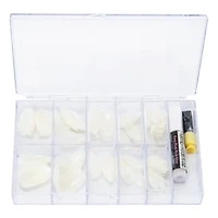 Pretty Woman Natural Stiletto Faux Nails With Nail Glue 100-Count