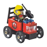 LEGO® City Pizza Vs. Fire Truck Building Toy