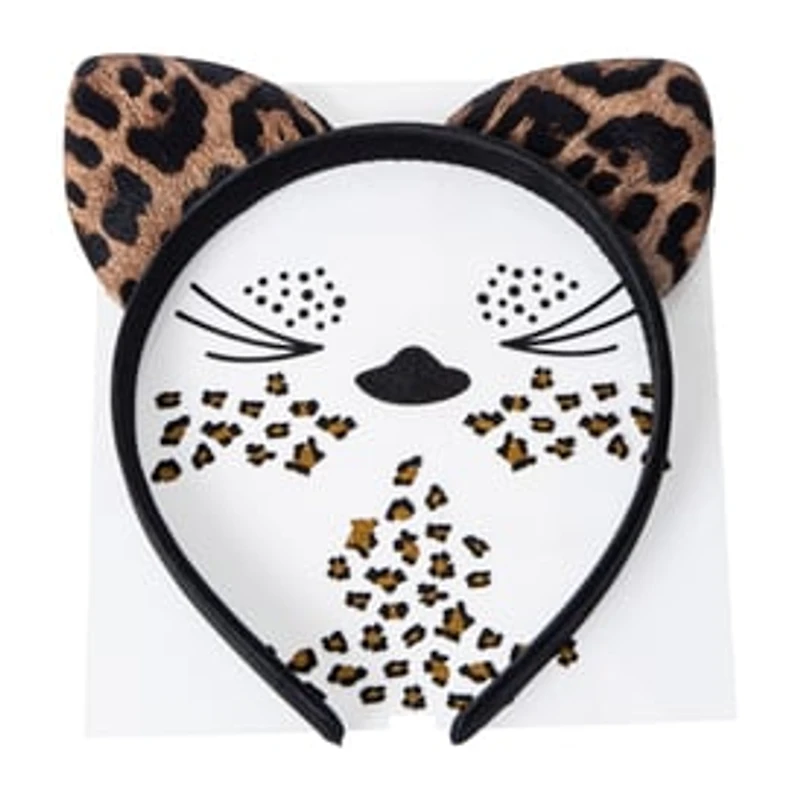 Halloween Headband And Face Gems Set