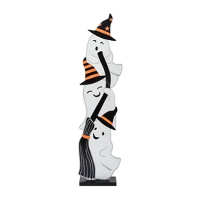 Halloween Wood Totem Décor