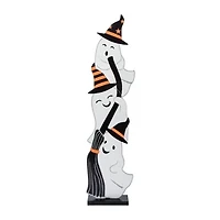 Halloween Wood Totem Décor