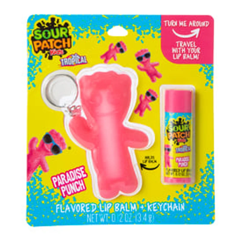 Sour Patch Kids® Flavored Lip Balm & Keychain
