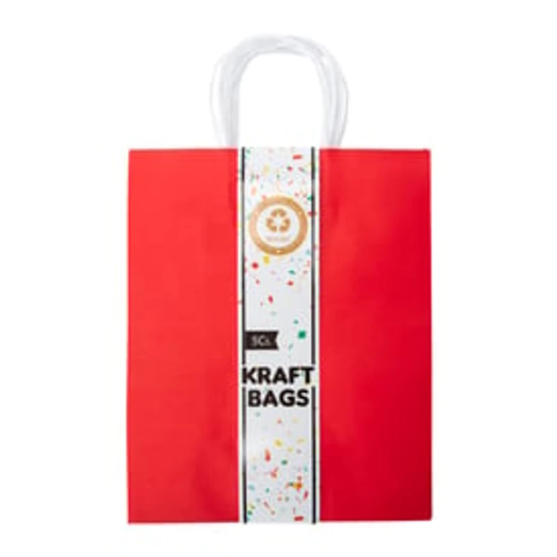 Large Kraft Bags 5-Pack