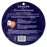 Spa Life™ Tomato Smooth & Renew Exfoliating Sheet Mask