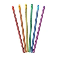 Scented Glitter Pencils 6-Pack