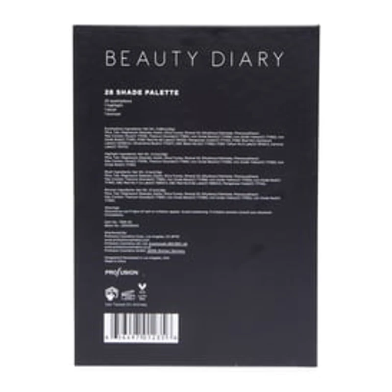 Profusion® Beauty Diary 28-Piece Makeup Palette - Pink Leopard