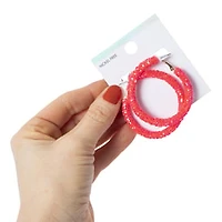 Dangle Hoop Earrings