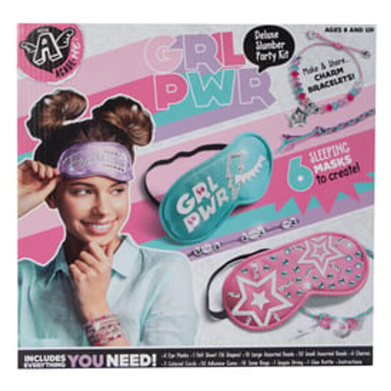 Girl Power Deluxe Slumber Party Kit
