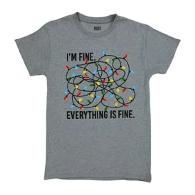 I'm Fine' Holiday Graphic Tee