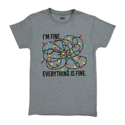 I'm Fine' Holiday Graphic Tee