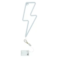 LED Lightning Bolt Wall Decor 11.8in