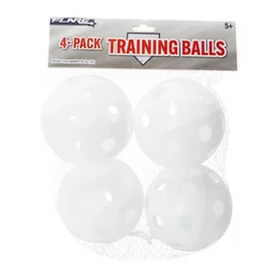 Training Plastic Baseballs 4-Count