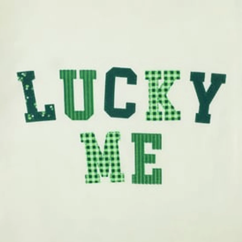 Juniors Lucky Me Graphic Tee
