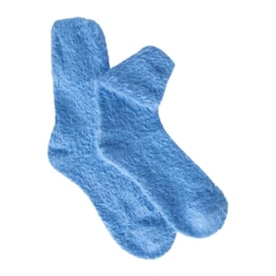 Ladies Fluffy Feather Boot Socks