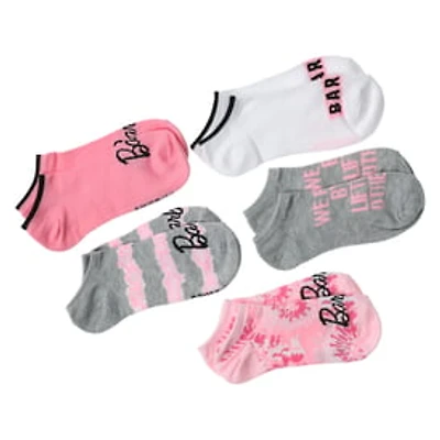 Ladies Barbie™ Ankle Socks 5-Pack