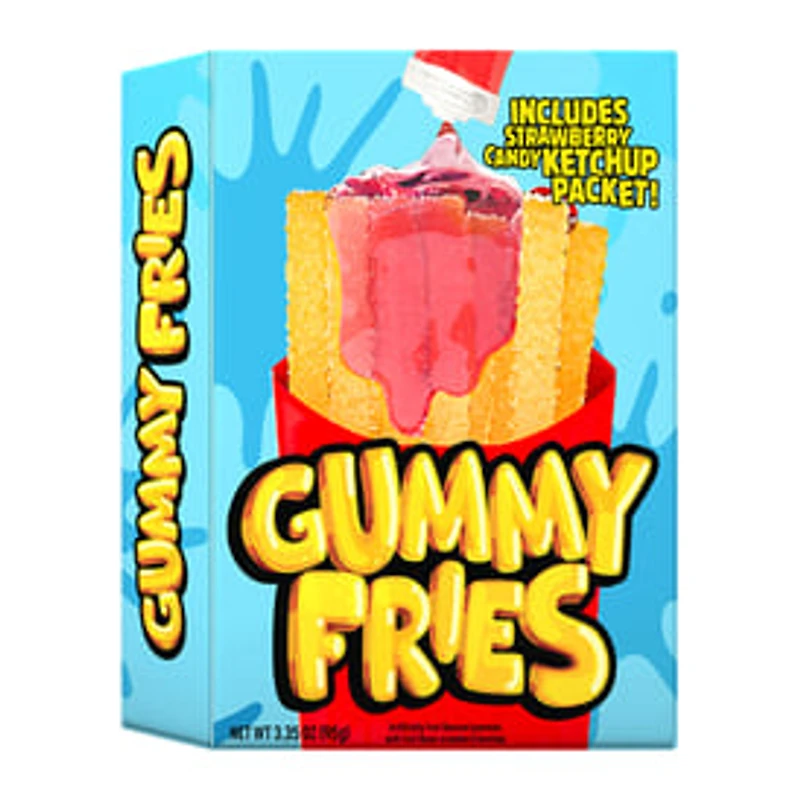 Gummy Fries With Candy Ketchup 3.35oz