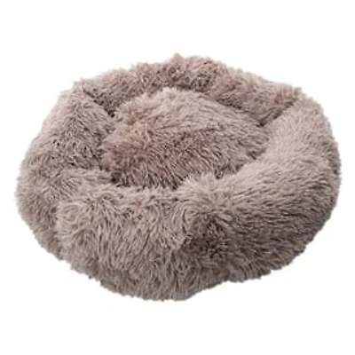 Shaggy Round Pet Bed 23in x 6.7in