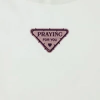 Juniors Praying For You Graphic Tee