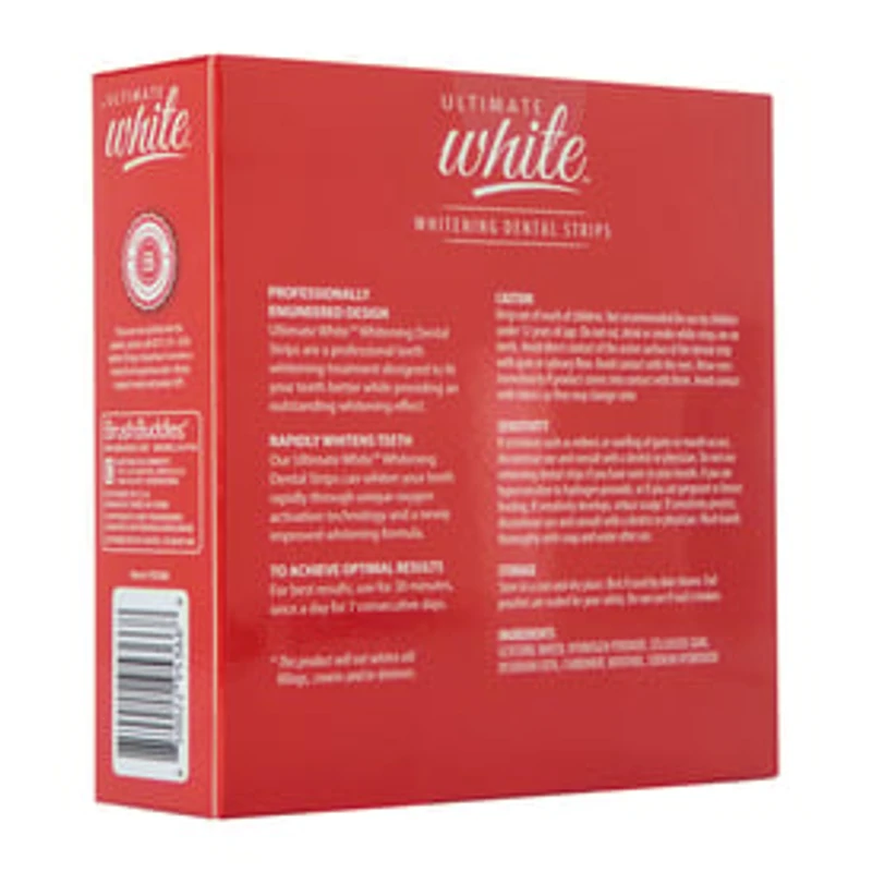 Ultimate White™ Whitening Dental Strips 7-Day Treatment/14 Strips