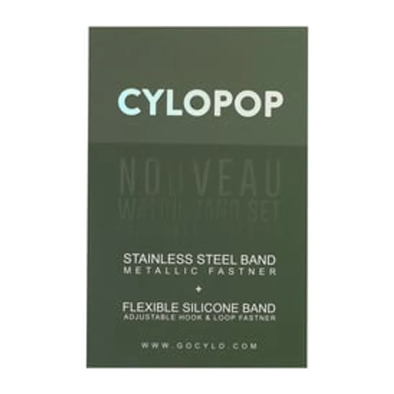 Cylopop Nouveau Watch Band Set For Apple Watch® 38/44mm 2-Pack